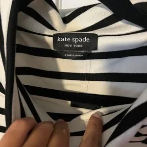 kate spade | Dresses | Kate Spade Turtleneck Ponte Striped